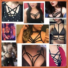 img 1 attached to 👗 Enhance Your Style with LIVE4COOL Harness Elastic Cupless Adjustable Women's Accessories