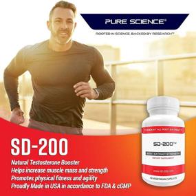 img 3 attached to 🌿 Enhance Vitality Naturally with Pure Science SD-200 Tongkat Ali Extract - Potent 200:1 Extract Strength from 80g Tongkat Ali Powder - 40 Capsules
