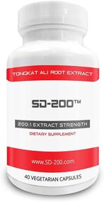 img 4 attached to 🌿 Enhance Vitality Naturally with Pure Science SD-200 Tongkat Ali Extract - Potent 200:1 Extract Strength from 80g Tongkat Ali Powder - 40 Capsules