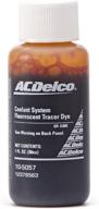 🔍 acdelco gm original equipment 10-5057 engine cooling system tracer dye - 1 fluid ounce logo