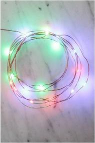 img 2 attached to 🌈 Brighten up your space with Kikkerland String Lights: Battery Operated, Multicolor Delight!