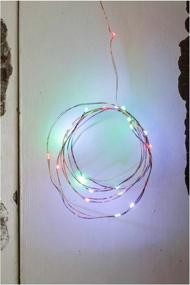img 1 attached to 🌈 Brighten up your space with Kikkerland String Lights: Battery Operated, Multicolor Delight!