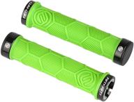 🚲 fifty-fifty double lock-on mountain bike grips: superior locking & non-slip handlebar grips for mtb logo