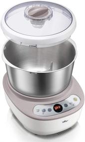 img 3 attached to 🍞 Bear HMJ-A50B1 Dough Maker: Ferment Function, Microcomputer Timing, Face-up Touch Panel, 4.5Qt, 304 Stainless Steel: Enhance Your Baking Experience!