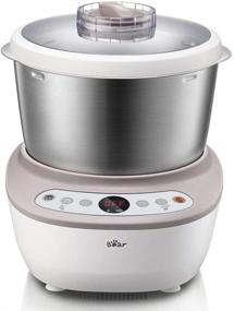 img 4 attached to 🍞 Bear HMJ-A50B1 Dough Maker: Ferment Function, Microcomputer Timing, Face-up Touch Panel, 4.5Qt, 304 Stainless Steel: Enhance Your Baking Experience!