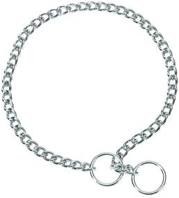 img 1 attached to 🐶 Coastal Titan Chain Training Dog Collar - Chrome, 3.0mm x 22" - Durable and Effective for Dog Training