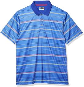 img 2 attached to PGA TOUR Sleeve Striped Caviar Men's Clothing