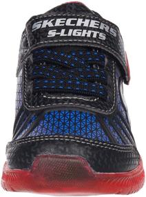 img 3 attached to Кроссовки Skechers Lights Sport для мальчиков: освещенный стиль и комфорт