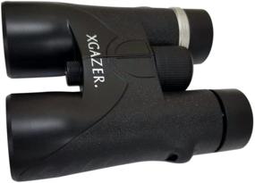 img 2 attached to 🔭 Xgazer Optics HD 10X42 Professional Binoculars - High Power Travel, Hunting, Fishing, Safari, Bird Watching Binoculars - Long Range, Eye-Relief Binoculars with Neck Strap, Cleaning Cloth and Carrying Case