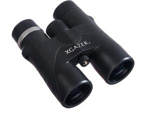 img 4 attached to 🔭 Xgazer Optics HD 10X42 Professional Binoculars - High Power Travel, Hunting, Fishing, Safari, Bird Watching Binoculars - Long Range, Eye-Relief Binoculars with Neck Strap, Cleaning Cloth and Carrying Case