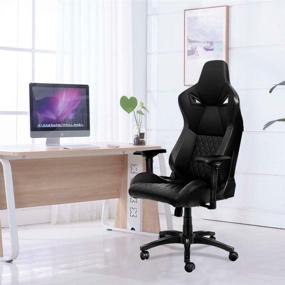 img 3 attached to KARNOX Adjustable Ergonomic Reclining Integrated Furniture