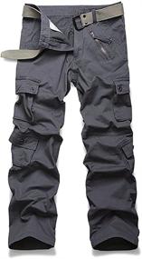 img 2 attached to Cotton Cargo Work Pants for Women with 8 Functiona Pockets – Ideal for Military, Combat, and Casual Wear