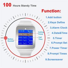 img 1 attached to Wireless Caregiver Vibration Buttons Elderly