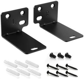 img 4 attached to 🔊 Bose-Compatible Black Wall Bracket: Mounting Solution for WB-300, SoundTouch 300, Soundbar 500 & 700 Speaker - 180 Days Warranty Included