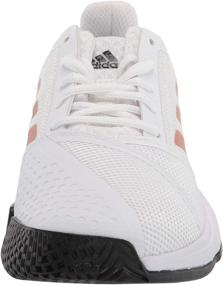 img 3 attached to Adidas Women's Courtjam Bounce Tennis Shoes - Athletic Footwear for Women