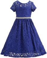 bow dream sequin 👗 flower bridesmaid girls' dress clothing logo