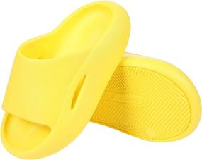 img 3 attached to 👦 Non-Slip Toddler Boys' Sandals: Pillow Sandals Slippers via Shoes