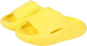 img 4 attached to 👦 Non-Slip Toddler Boys' Sandals: Pillow Sandals Slippers via Shoes