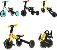 🚲 versatile 3 in 1 toddler bike: tricycle, balance bike & pedal trike - lightweight, portable & foldable - 2-4 year old kids - no assembly required - by m.a.d. for everything logo