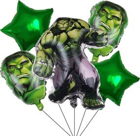 img 4 attached to Superhero Incredible Balloons Birthday Decorations