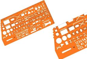 img 3 attached to Tactical Map Standard Graph Template Stencil: NATO Army Drawing and Drafting with Military Marking Symbols - Product #8353