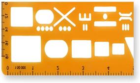 img 1 attached to Tactical Map Standard Graph Template Stencil: NATO Army Drawing and Drafting with Military Marking Symbols - Product #8353