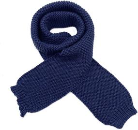 img 3 attached to Вязаные модные шарфы Dolores для аксессуаров маленьких девочек