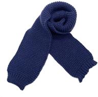 вязаные модные шарфы dolores для аксессуаров маленьких девочек логотип