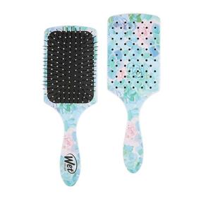 img 4 attached to 🌵 Wet Brush Cactus Flower Paddle Detangler - Heat-Resistant Bristles, Knot Detangling, Blowout Styling, Minimizes Split-Ends & Hair Breakage - All Hair Types, Floral Succulent Prints