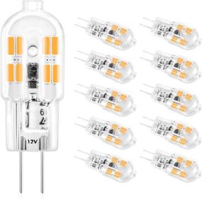 img 4 attached to 💡 Yomis Halogen Replacement Flicker Bulbs - 10 Pack