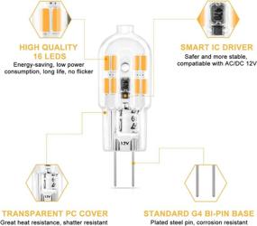 img 1 attached to 💡 Yomis Halogen Replacement Flicker Bulbs - 10 Pack