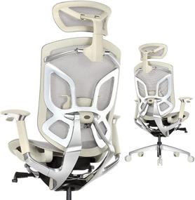 img 4 attached to ERGOUP Ergonomic Armrest Headrest Computer Furniture
