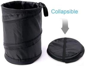 img 1 attached to 🗑️ Collapsible Portable Garbage Bin – Interior Accessories for Trash