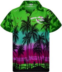 img 4 attached to 👕 Boys' Clothing and Tops: King Kameha Funky Hawaiian Shortsleeve Tees & Shirts