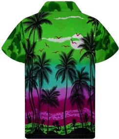 img 3 attached to 👕 Boys' Clothing and Tops: King Kameha Funky Hawaiian Shortsleeve Tees & Shirts