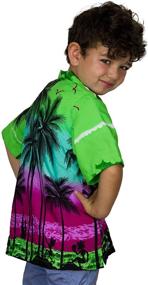 img 1 attached to 👕 Boys' Clothing and Tops: King Kameha Funky Hawaiian Shortsleeve Tees & Shirts