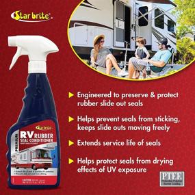 img 1 attached to 🔒 Protect Your RV with STAR BRITE Premium Rubber Seal Conditioner - 16 OZ (076116)