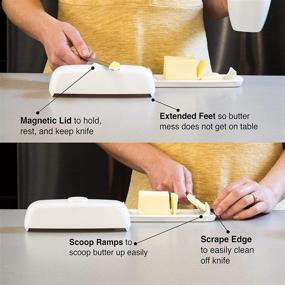 img 3 attached to Magnetic Plastic Dishwasher: Streamline Your Butter Dispensing with the Butter Hub!