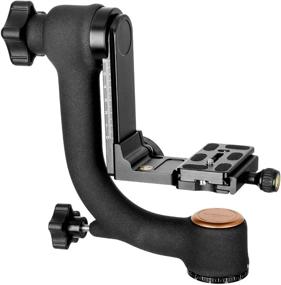 img 4 attached to Koolehaoda Professional Heavy-Duty Metal Gimbal Tripod Head - Arca Swiss Quick Release Plate, Bubble Level - Supports Digital SLR Cameras up to 26lbs/12kg