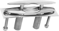 🚤 flush mount/pull up stainless steel boat cleat by xyz boat supplies логотип