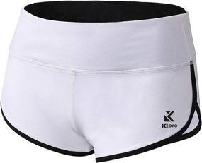 img 4 attached to Kipro Women's Active Shorts: The Ultimate Choice for Fitness, Sports, Yoga, Running, and Gym Workouts