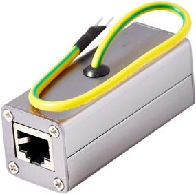 img 3 attached to 🔌 RiteAV - Внешний Ethernet POE+ / RJ-45 Спайк-протектор (экранированный) для защиты от грозы и молнии (Гигабит) - Усовершенствованное решение для обеспечения сетевой безопасности