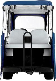 img 2 attached to 🏌️ Enhance Your Golf Cart with the Classic Accessories Fairway Travel Enclosure - Navy, Short Roof