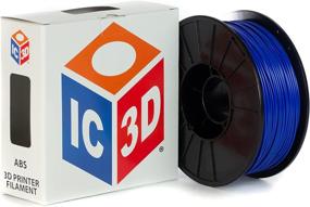 img 3 attached to Идеальная 1,75 мм синяя печатная нить IC3D для высококачественной печати