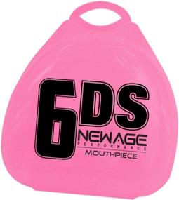 img 1 attached to 😷 New Age Performance 6DS Sports and Fitness Weight-Lifting Mouthguard - Lower Jaw - No-Contact Design - Includes Case - Pink