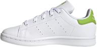 adidas originals smith white medium boys' shoes and sneakers: stylish footwear for young boys logo