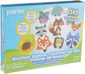 img 3 attached to 🦔 Woodland Creatures Animal Perler Beads Pattern Crafts for Kids - 4004 Pieces
