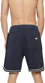 img 2 attached to 🩳 UMLB PAN Melange Shorts for Men - Diesel Sleep & Lounge Attire