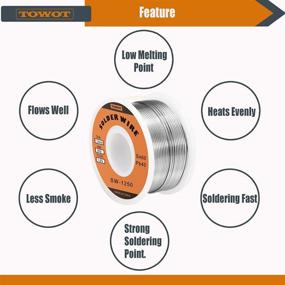 img 3 attached to 🔌 TOWOT Sn60 Pd40 Soldering Content for Industrial Power & Hand Tools