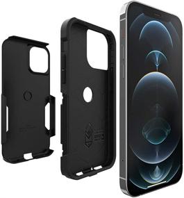 img 1 attached to 📱 OtterBox Commuter Series Case for iPhone 12 & iPhone 12 Pro - 6.1inches - Black: Ultimate Protection and Style